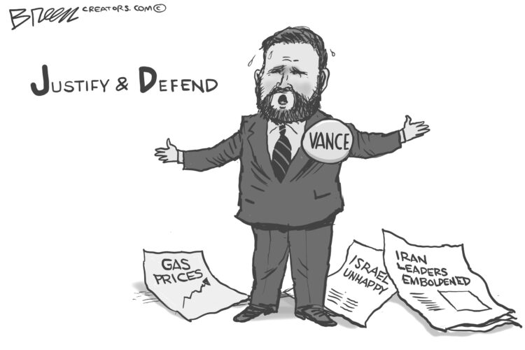 Editorial cartoons — 2 of them